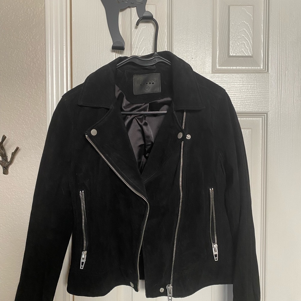 Women's Black Suede Jacket